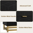 thumbnail image 6 of Danolapsi Dresser for Bedroom with 5 Drawers,Chest of Drawers with Metal Base,Modern Dresser Chest Cabinet Organizer,Storage Organizer Unit Dressers for Bedroom,Living Room,Hallway,Nursery, 6 of 6