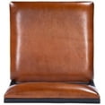 thumbnail image 3 of Butler Specialty Lazarus Leather & Metal Counter Stool In Brown, 3 of 10