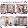 thumbnail image 6 of Valentine's Day Shower Curtain Gnomes Holding Love Hearts Bathroom Curtains with Hooks, Waterproof Fabric Buffalo Plaid Bath Shower Curtains Set for Bathroom Bathtubs Valentines Decor 72x72 Inch, 6 of 9