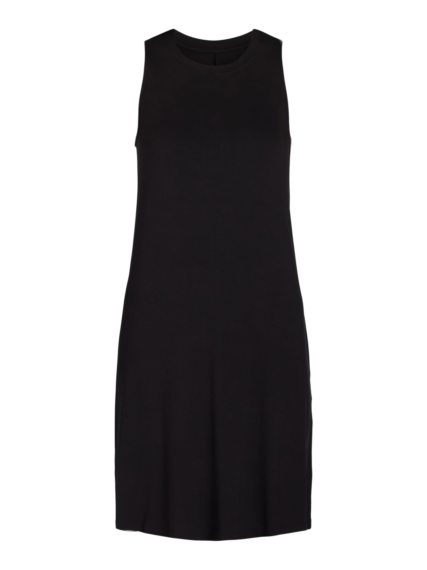 Time and Tru Women’s Sleeveless Knit Swing Dress, Sizes XS-XXXL