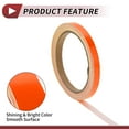 thumbnail image 7 of Unique Bargains Pinstripe Tape 0.35inch 32.81ft Car Stripes Pinstripe Decals Orange 1 Pc, 7 of 7