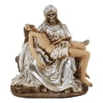 thumbnail image 3 of Ebros Santa Muerte Piadosa La Pieta Bone Mother In White Robe Healing Figurine, 3 of 6