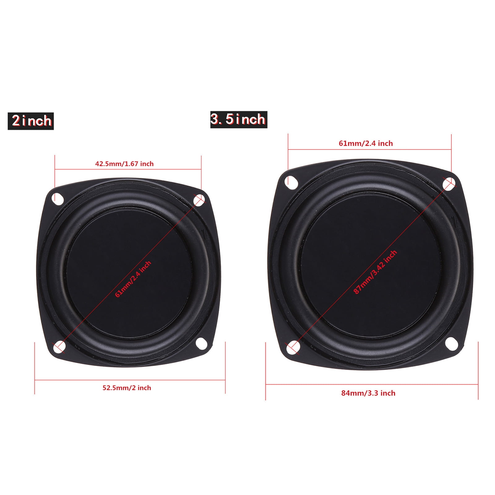 Buy Woofer Diaphragm Vibrating Radiator Speaker Passive Radiator