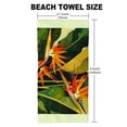 thumbnail image 5 of Orinice Bird of Paradise Flowers Leaves Quick Dry Bath Towel 27.5x55in Ultra-Fine Fiber Towel for Shower Swim Blanket Decoration 55x27.5in, 5 of 7