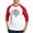 Red/White, variant on CafePress - Happy First Day Of School Welcome Back Retro - Cotton Baseball Jersey, 3/4 Raglan Sleeve Shirt