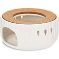thumbnail image 1 of Ceramic Teapot Warmer Holder Base Tea Warmer Insulation Base Tea Coffee Water Warmer Candle, 1 of 4