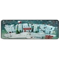 thumbnail image 5 of Dreamtimes Cartoon Winter Snowman Hallway Runner Rug 2'x6' Kitchen Rug with Rubber Backing Christmas Snow Non Slip Entryway Rug Runner Washable Soft Area Rug for Hallway Bedroom Kitchen Decor, 5 of 6