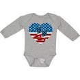 thumbnail image 3 of Inktastic USA Cowboy Boots Patriotic Boys or Girls Long Sleeve Baby Bodysuit, 3 of 5