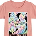 thumbnail image 3 of Disney Princess - Royal Vibes - Toddler & Youth Girls Short Sleeve Graphic T-Shirt, 3 of 5