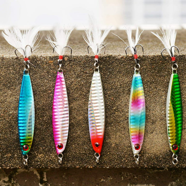 46Pcs/lot Spoon fishing Spinners bait 3g-12.5g Rotating Metal sequins jigs  hooks Artificial Bait for Trout Bass fishing lure