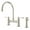 Polished Nickel, variant on Pfister LG31-TDC Port Haven 1.8 GPM Widespread Bridge Kitchen Faucet - Chrome