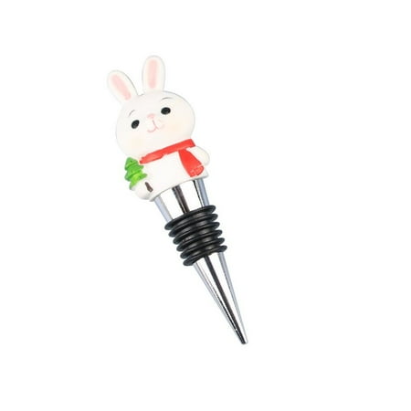 

i Kito Rabbit Wine Stoppers for Wine Bottles Bunny Bottle Stoppers for Champagne