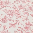 thumbnail image 3 of Mainstays Pink Floral Faux Fur Scalloped Indoor Area Rug, 4 ft x 5 ft 6 in, 3 of 8