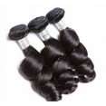 thumbnail image 3 of Unique Bargains Remy Virgin Human Hair Loose Wave Ustar Brand 10"-30"inch Natural BLACK 28", 3 of 11