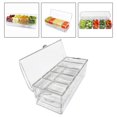 thumbnail image 3 of Billuyoard Servidor de condimentos refrigerado adaptable resistente para salsa de restaurante de fiesta Almacenamiento y organización del hogar, 3 of 6