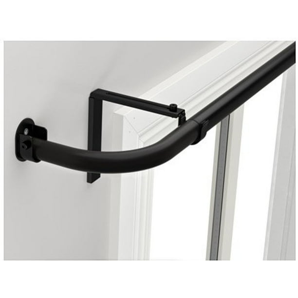 Ikea Curtain rod combination/bay window, black 12202.8298.638 Walmart