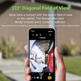 thumbnail image 2 of Timbre con vídeo inteligente WeMo - Vídeo seguro Apple HomeKit con HDR - Cámara con timbre con vídeo de productos para el hogar inteligente - Timbre con anillo para sistema de cámara de seguridad - Ti, 2 of 5