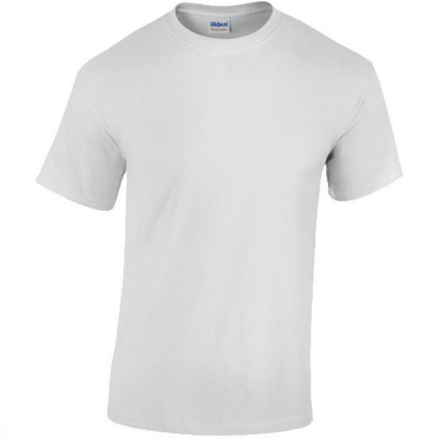 Gildan T-Shirt à Manches Courtes - Blanc TG Boîte de 12