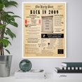 thumbnail image 4 of 20th Birthday Party Decor Poster 15 Years Ago Back In 2009, 4 of 5