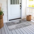thumbnail image 6 of Addison Rugs Chantille Indoor/Outdoor Transitional Modern Charcoal Washable Rectangle Rug, 1'8" x 2'6", 6 of 6