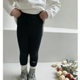 thumbnail image 2 of EnJoCho Clearance Toddler Kids Baby Girls Cotton Thick Lined Warm Leggings Pantihose Stretchy Basic Ninth Ankle Length Pants Pantyhose for Winter Stocking Comfortable Fashionable Child Pants PJS, 2 of 4