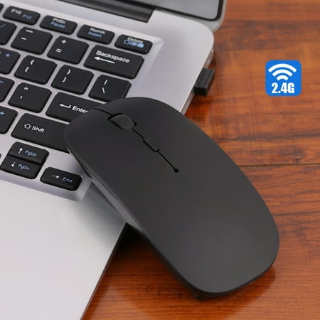 Fashionable Design 2.4G wiireless Ultra-Thin Optical Mouse for lapttop Portable Mini Mouse For Gaming lapttop