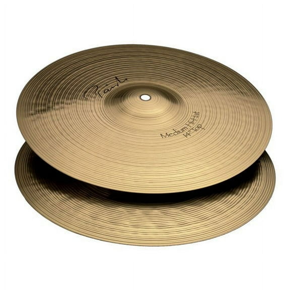 Paiste 4003714 Signature 14 Inch Medium Hi-Hat Cymbals With Balanced Stick Sound