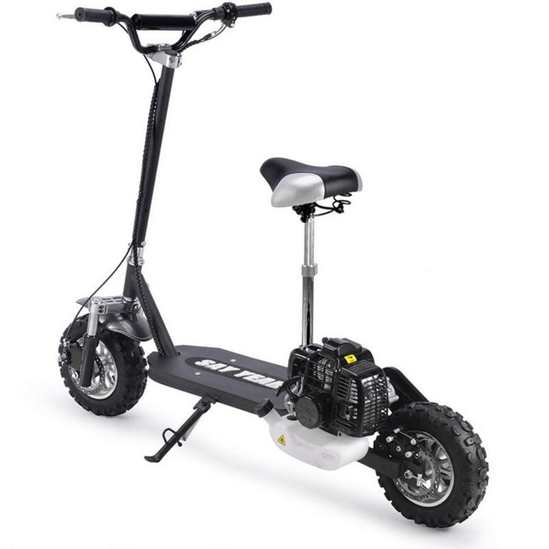Rengør rummet Underholde Port Say Yeah 49cc Stand up Gas Powered Scooter with Seat Black - Walmart.com