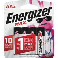 Energizer Max AA Alkaline Battery - Pack of 8