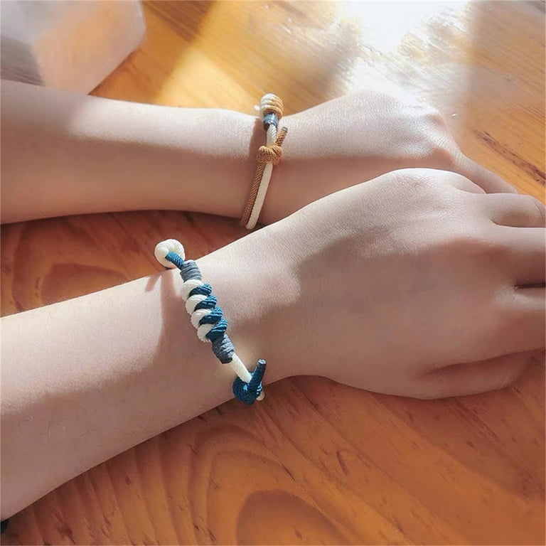 Hot Trend Now, Diamond Knot Friendship Bracelet, Handmade Rope