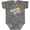 thumbnail image 3 of Inktastic I Love My Sister with Autism Boys or Girls Baby Bodysuit, 3 of 5