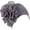 Gray, variant on Women Flower Stretchy Beanie Turban Bonnet Chemo Cap for Cancer Patients Ladies Bandanas African Head Wrap Cap