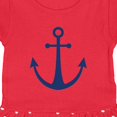 thumbnail image 3 of Inktastic Anchor Nautical Girls Toddler Dress, 3 of 4
