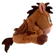 Disney and Pixar Toy Story 5 Bullseye Weighted Plush, Soft Stuffed Animal Toy with Weighted Beans