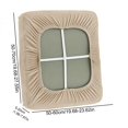 thumbnail image 3 of Dvruxg Scratch-Resistant Polyester Sofa Cover, Full-Package Design Sofa Protection, Versatile American-Style Couch Cover, Breathable Summer Sofa Slipcover, 3 of 5
