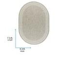 thumbnail image 3 of Livabliss Outdoor Rugs, 5x7 Eagean Traditional Oatmeal Oval Area Rug for Patio, Porch, Deck, Backyard, Waterproof Indoor Outdoor Carpet (5'3" x 7'3"), 3 of 9