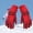 Red, variant on Lilgiuy Snow Gloves for Little Boys Girls Winter Fashion Solid Color Windproof Thicken Thermal Unisex Ski Gloves for Cold Weather Navy（6-12 Years）