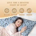 thumbnail image 4 of Picia Dolphins Body Pillow Cover - Super Soft Microfiber 20x54 Body Pillow Case - Envelope Closure, Wrinkle, Stain Resistant Body Pillow Cover,Elegant Bedding, 4 of 8