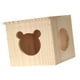 thumbnail image 4 of Casa para hámster Perfecl decoración de madera maciza Estilo B, 4 of 8
