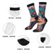 thumbnail image 5 of Balery Bohemian Colorful Flower Woman Calcetas Largas con Estampado para Hombre y Mujer – Suaves y Transpirables, Talla Única (US 5-11), 5 of 6