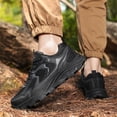 thumbnail image 5 of YOURDIARY Mens Hiking Shoes Lightweight Breathable Outdoor Trekking Boots Anti-Slip Traction Comfortable Camping Shoes, 5 of 8