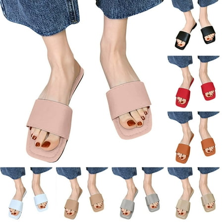 

Akiihool Slippers Women Women s Yoga Foam Flip Flops with Arch Support Sandals (Pink 8)