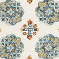 thumbnail image 6 of SAFAVIEH Blossom Chandler Floral Medallions Woo Area Rug, Blue/Ivory, 4' x 6', 6 of 7