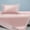 Pink PK, variant on Xecvkr Summer Ice Silk Cooling Mat Set 90x200cm with Pillowcase Foldable Rattan Style Breathable Bed Sheet for Home School Dormitory Multiple Colors