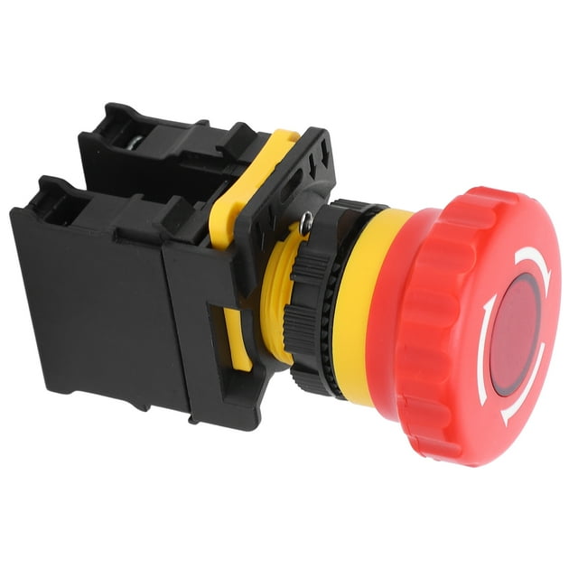 Button, Emergency Stop Button, Corrosion Resistance Waterproof Stable Structure Fire Hazards For Emergency
