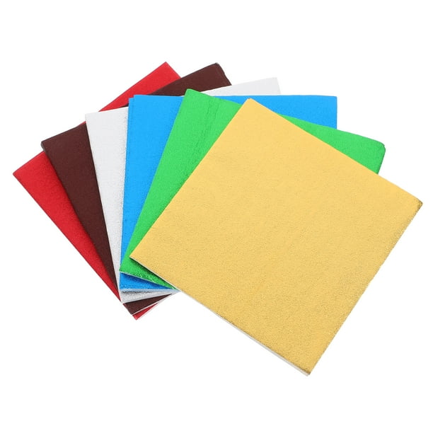 600 piezas de papel de aluminio para envolver té, chocolate, caramelo, fácil de moldear y cortar para envolver álbumes de recortes, manualidades, fiestas, bodas, decoraciones navideñas