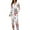 ZD-Pink, variant on Womens Pajama Sets Casual Lapel Button Print Two Piece Long Sleeve Suit Leisure Nightwear Pink Women's Sleepwear L