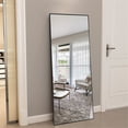 thumbnail image 3 of NeuType 59"x19" Black Full Length Mirror Floor Mirror, 3 of 7
