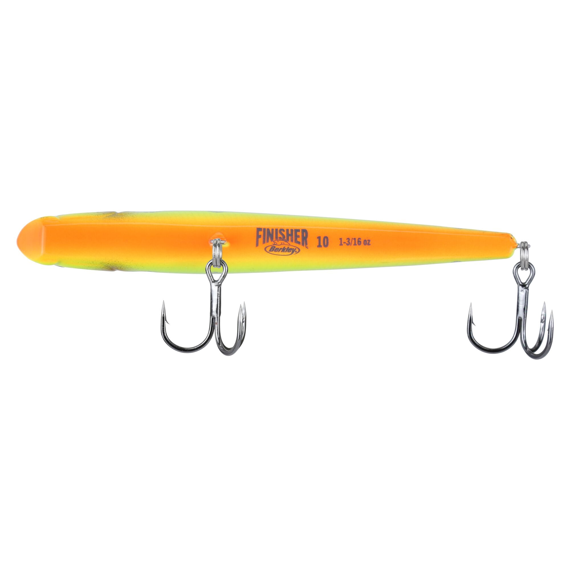 Berkley Finisher, 4 in, Glide Baits, Crazy Steel (1 Count)