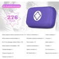 thumbnail image 2 of 276PCS Compact Small First Aid Kits for Home Businesses Urgent Essential Mini First Aid Kit Travel Size Car Emergency Supplies Kit for Hiking Boating Skating, Purple General, 2 of 13